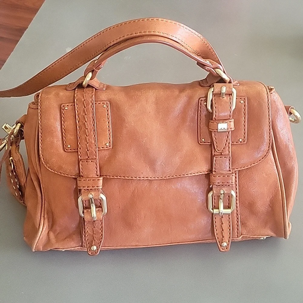 Schuler & Sons Philadelphia Brown leather Satchel